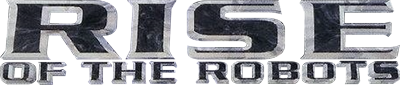 Rise of the Robots logo for Sega Mega Drive